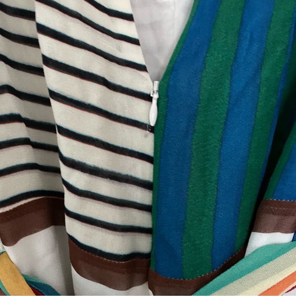 FARM RIO Thalita Striped Maxi Dress Size XS - Picture 9 of 12